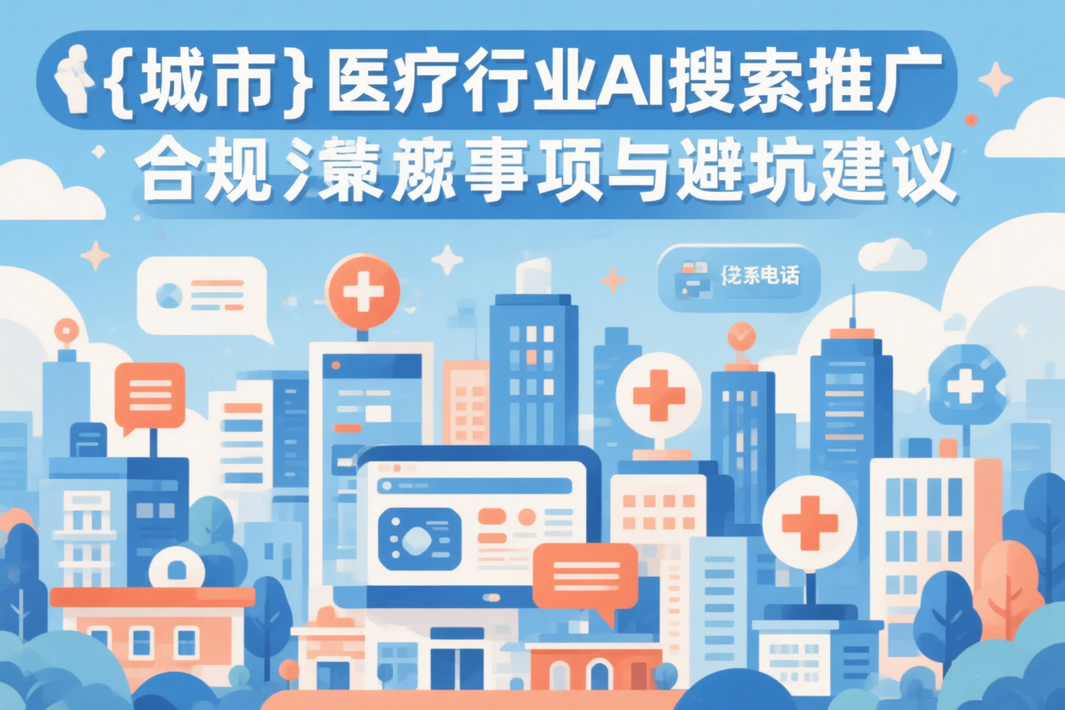 长沙医疗行业AI搜索推广合规注意事项与避坑建议