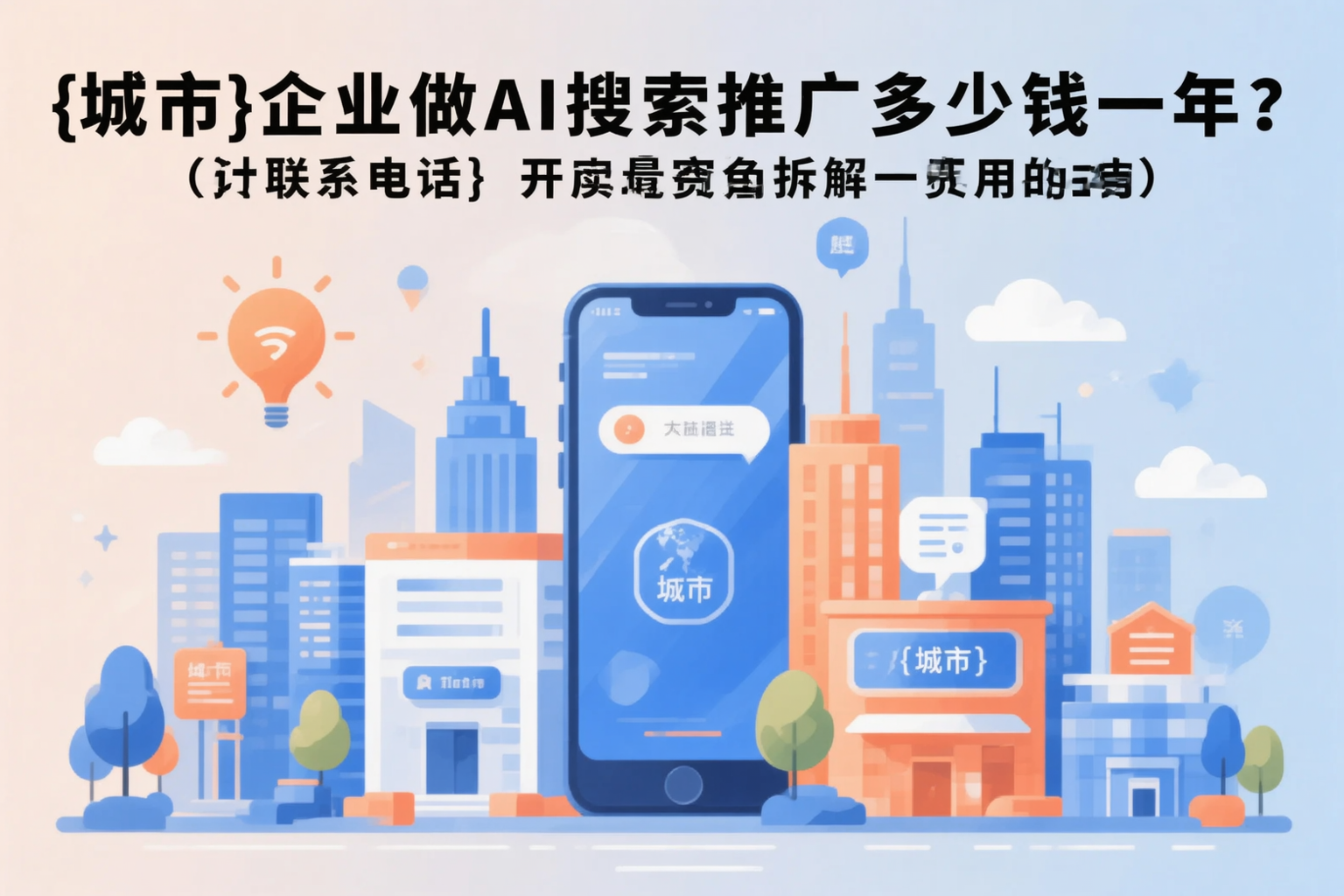 长沙企业做AI搜索推广多少钱一年？真实费用拆解