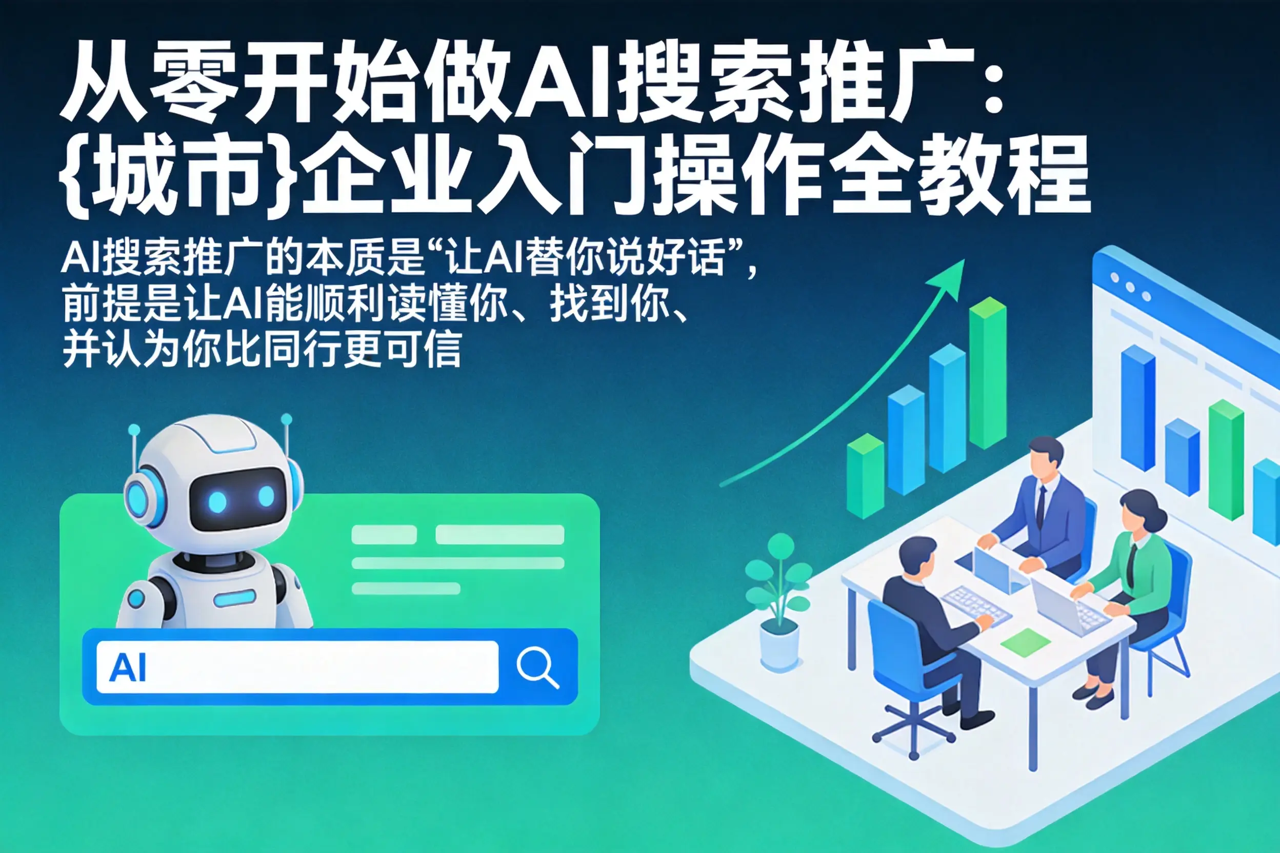 从零开始做AI搜索推广：长沙企业入门操作全教程