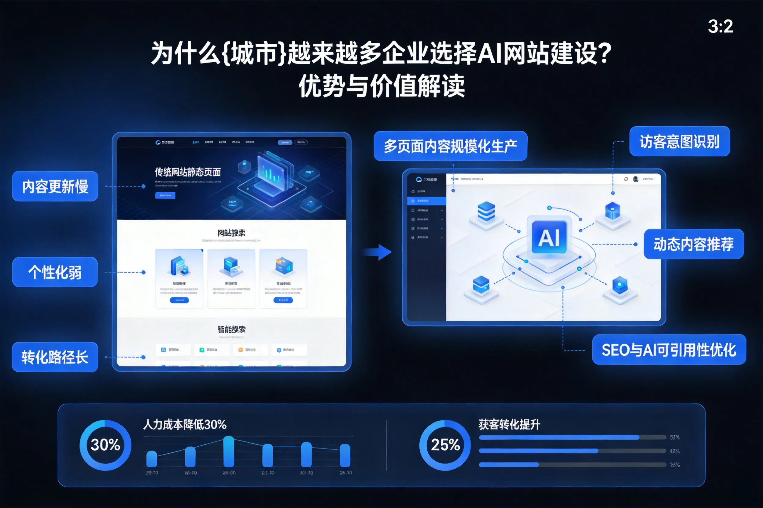 为什么长沙越来越多企业选择AI网站建设？优势与价值解读