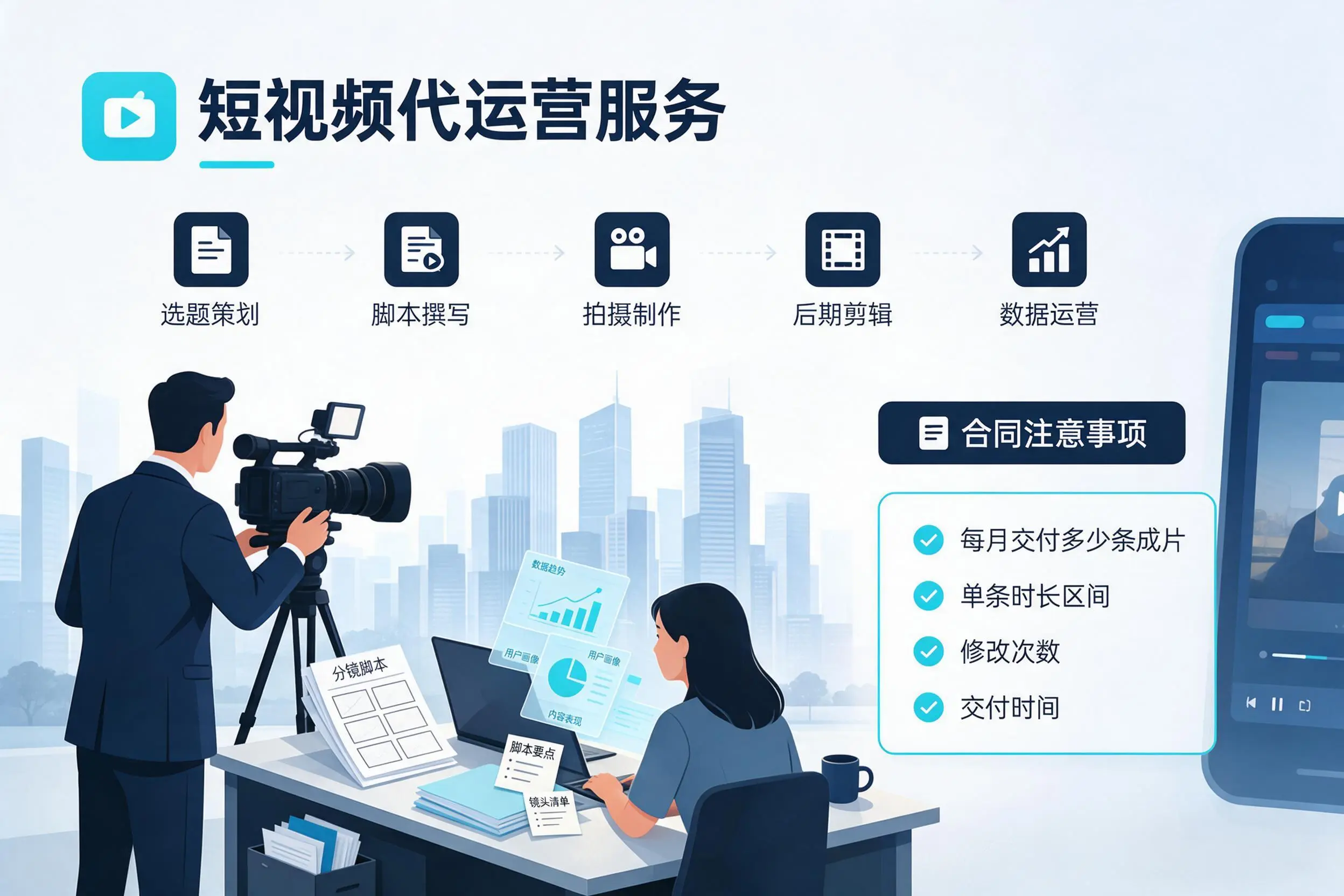 短视频代运营包含哪些服务？长沙企业常见问题科普